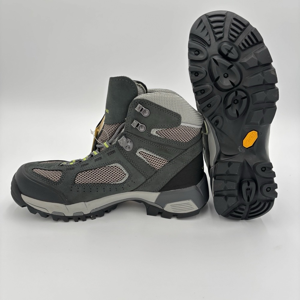 NIB Vasque Breeze 2.0 Hiking Boot Womens 10 W Casterlock Gray Tendershoots Green